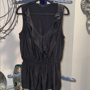 ‼️REDUCED‼️Express Black Textured Blouse